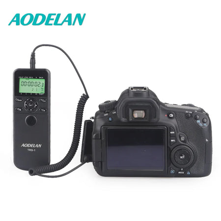 AODELAN Intervalometer Timer Remote Control for Canon Nikon Sony Cameras
