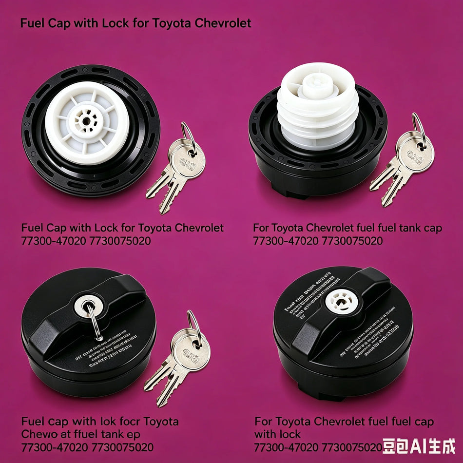 Tapa con cierre del depósito de combustible para Chevrolet Silverado Toyota 4Runner Tacoma 10504 77300-47020
