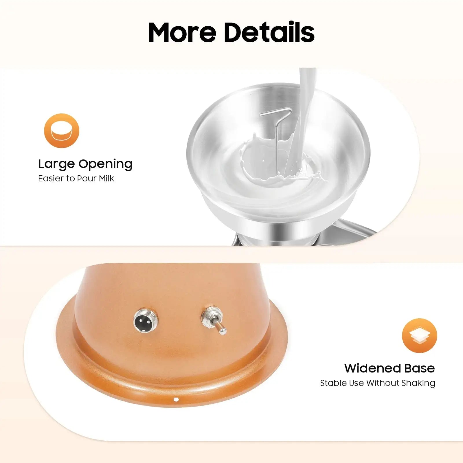 30W Electric Milk Separator &ndash; Adjustable 5L Tank For Dairy