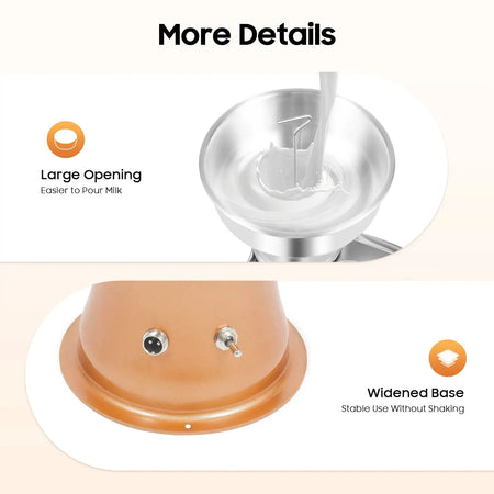 30W Electric Milk Separator &ndash; Adjustable 5L Tank For Dairy