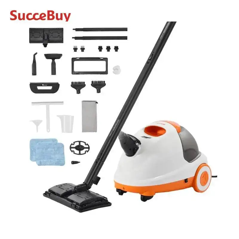 Handheld Steam Cleaner 85oz Tank Multipurpose Grout