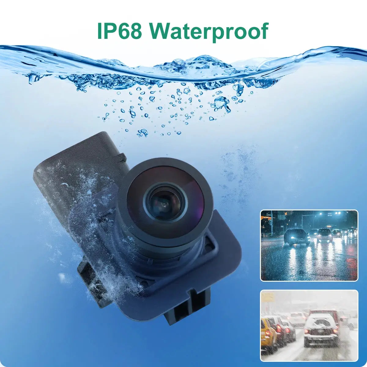 ABS Rear View Camera with Guide Line for Ford Transit by InterCyprus Trading Ltd