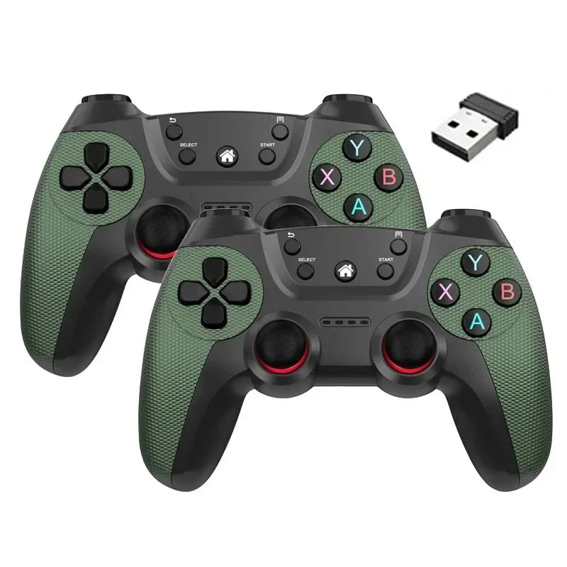 BOYHOM Wireless Doubles Game Controller &ndash; 2.4G Connectivity Green