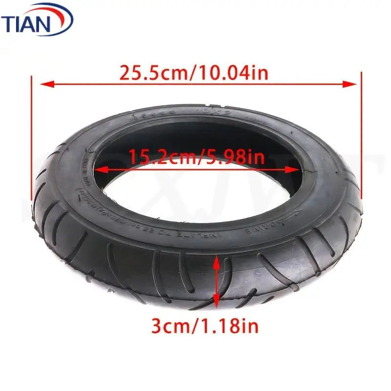 10 Inch Rubber Tyres for Xiaomi Mijia M365 Electric Scooters