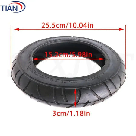 10 Inch Rubber Tyres for Xiaomi Mijia M365 Electric Scooters