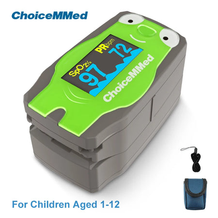 ChoiceMMed Children Finger Pulse Oximeter &ndash; OLED Display