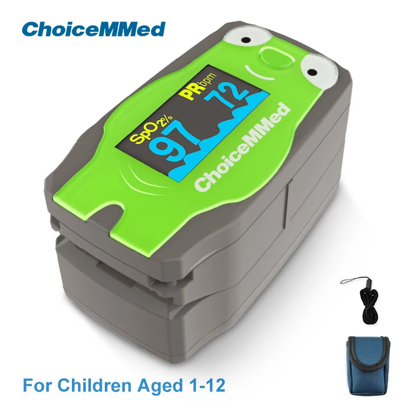 ChoiceMMed Children Finger Pulse Oximeter &ndash; OLED Display