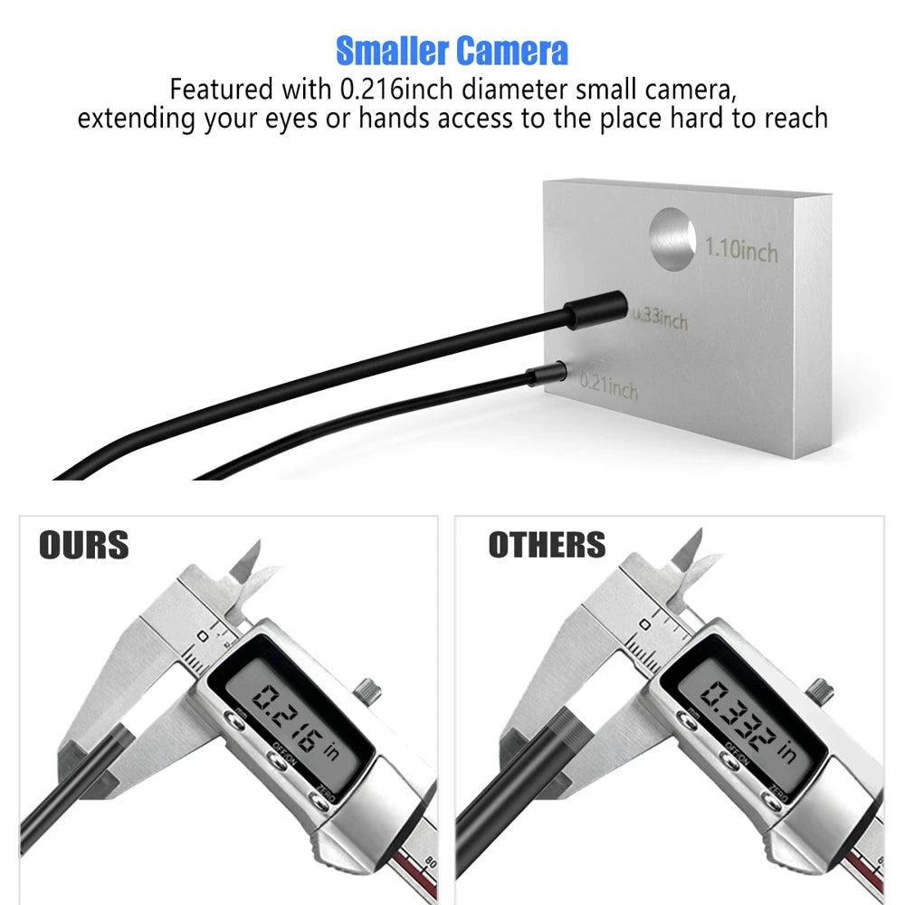 ANCEL W655 WiFi Endoscope &ndash; 1080P HD Wireless Inspection