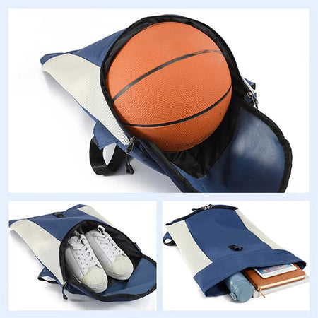 Basketball Gym Bag &ndash; Ball Compartment With Zipper Pocket