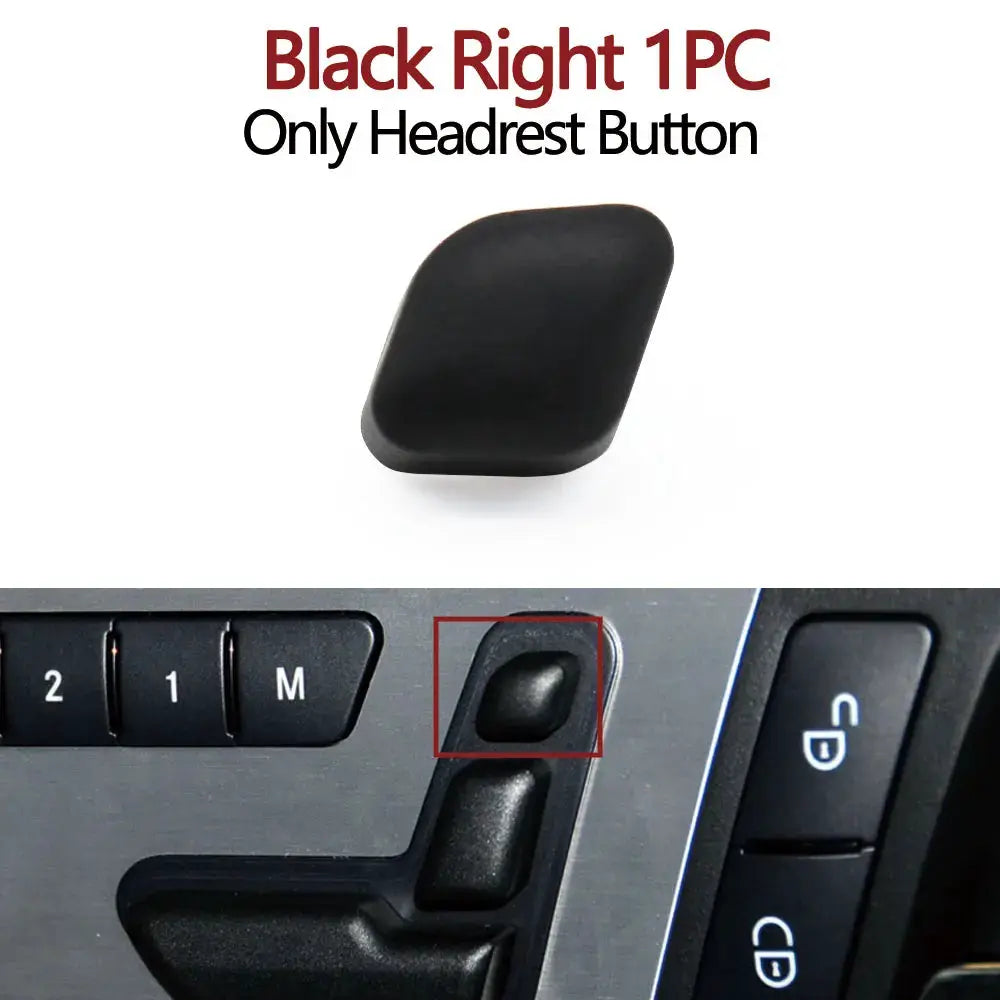 Car Left Right Seat Adjust Switch Control Button Cover Replacement For BENZ C GLK E ML GL Class W204 C204 X204 W212 W207 W166 by InterCyprus Trading Ltd