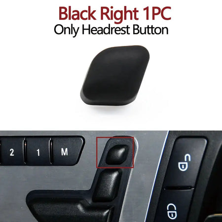 Car Left Right Seat Adjust Switch Control Button Cover Replacement For BENZ C GLK E ML GL Class W204 C204 X204 W212 W207 W166 by InterCyprus Trading Ltd