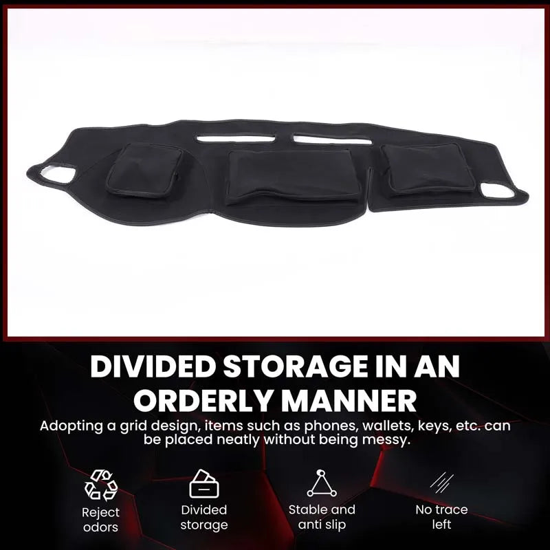 Črna zaščitna podloga za sonce za L200 Triton 2015 2023 notranjost