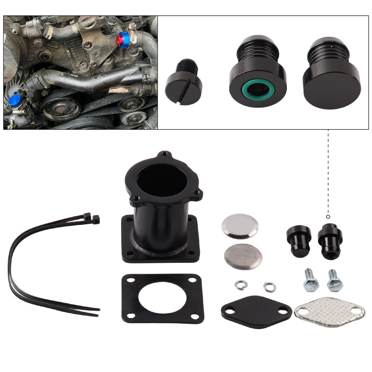 Aluminum Thermostat And Cooler Bung Removal Tool For BMW 1 3 5 7 Series by InterCyprus Trading Ltd