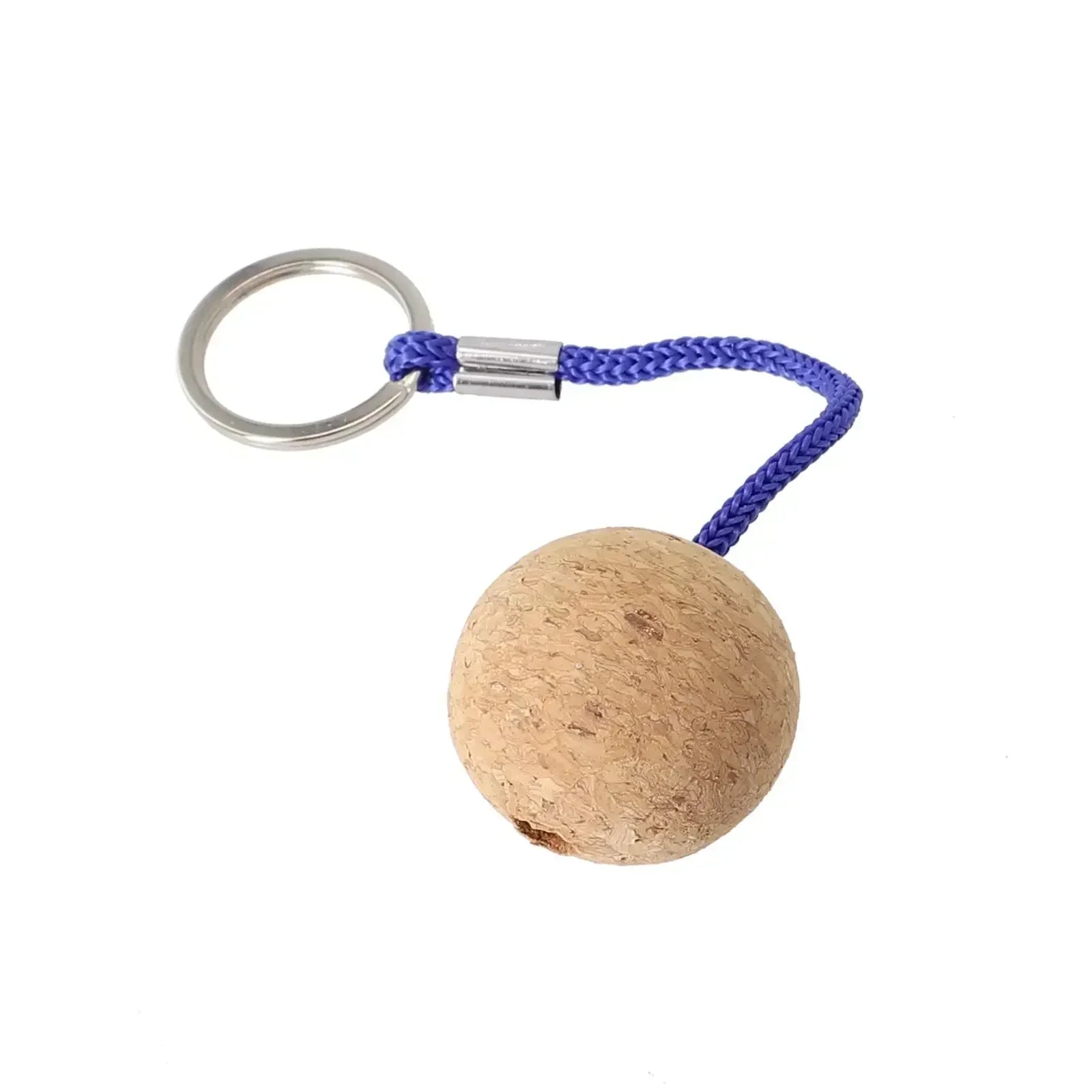 Ultraweight Floating Cork Ball Key Ring - 2pcs Kayak Keychain
