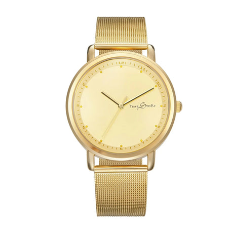 Lovers&rsquo; Quartz Watch Reverse Anticlockwise &ndash; Waterproof Dial steel gold