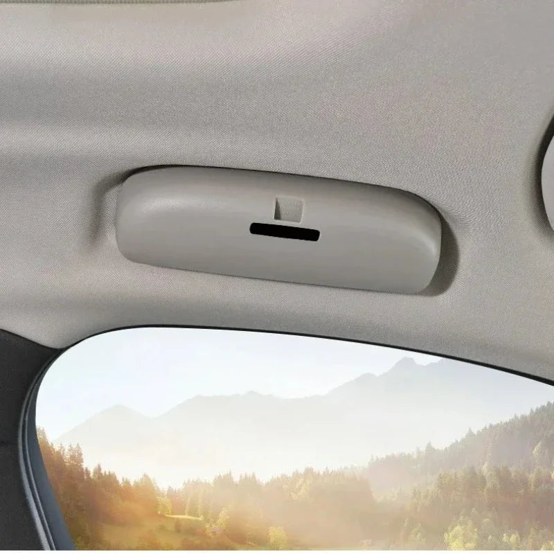 Custodia per Occhiali per Ford Everest 2015-2021 Accessorio Interno in Plastica ABS Facile da Installare Tasca per Occhiali da Sole