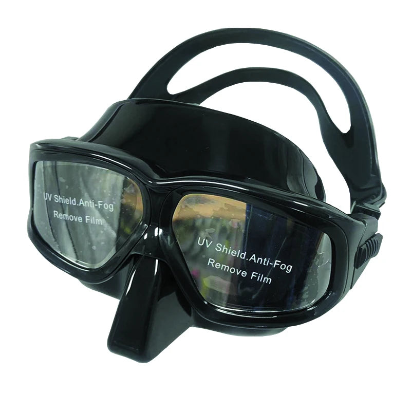 QYQ Diving Mask &ndash; High Definition Underwater Vision 180Black-silver