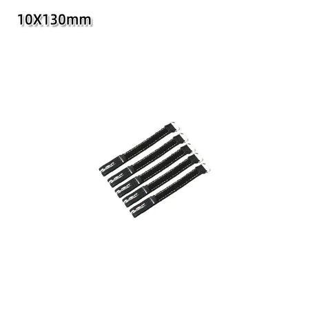 5pcs 10X100mm / 10X130mm IFlight Magic Sticker Tape Nylon Lipo Battery Strap Belt Reusable Cable Tie Wrap for FPV RC Battery by InterCyprus Trading Ltd