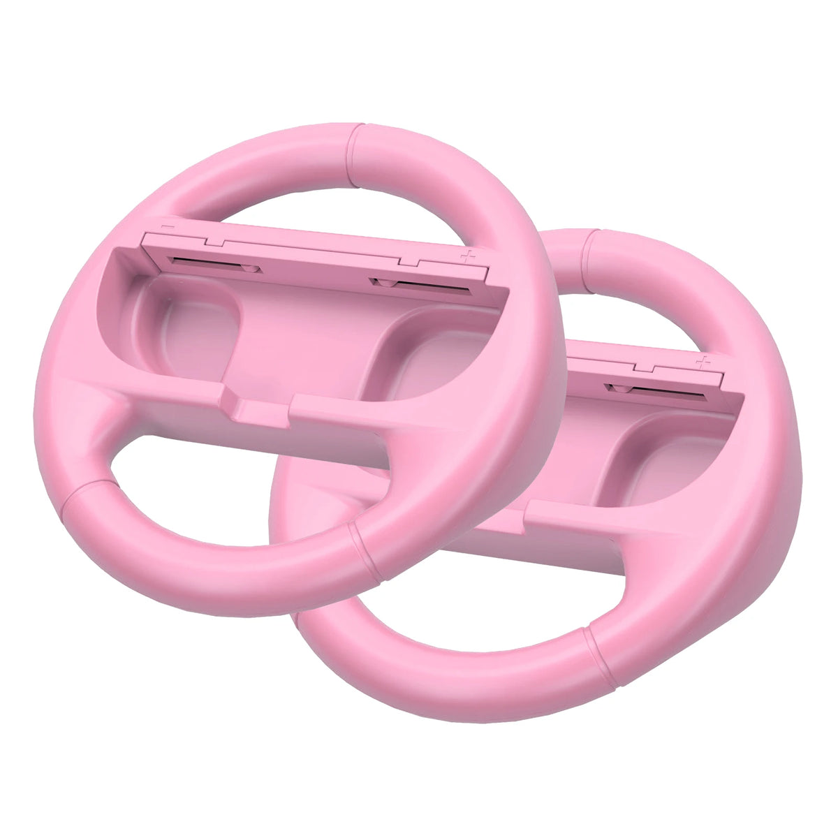 2 Pcs Racing Steering Wheels - Nintendo Switch Accessories Brown
