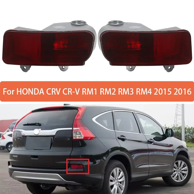 ABS Задний противотуманный фонарь Без ламп для Honda CR-V CRV RM1 RM2 RM3 RM4 2015 2016