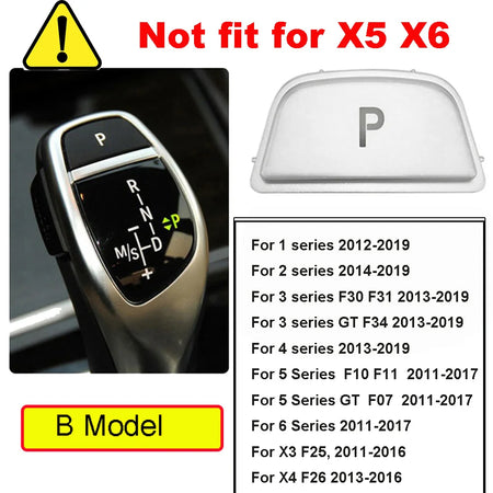 Parking Brake Button With ABS Material For BMW 1 2 3 Series F10 F25 by InterCyprus Trading Ltd