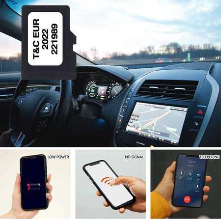 221989 Touch And Connect Navi SD Card &ndash; Europe Maps