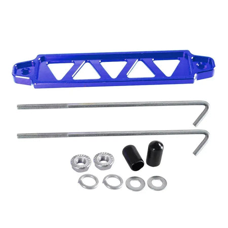 Universal Aluminum Auto Battery Tie Down Mount Holder Bracket Brace Bar For Honda Civic EK EG Group 21 22R 26R 27H 140R by InterCyprus Trading Ltd