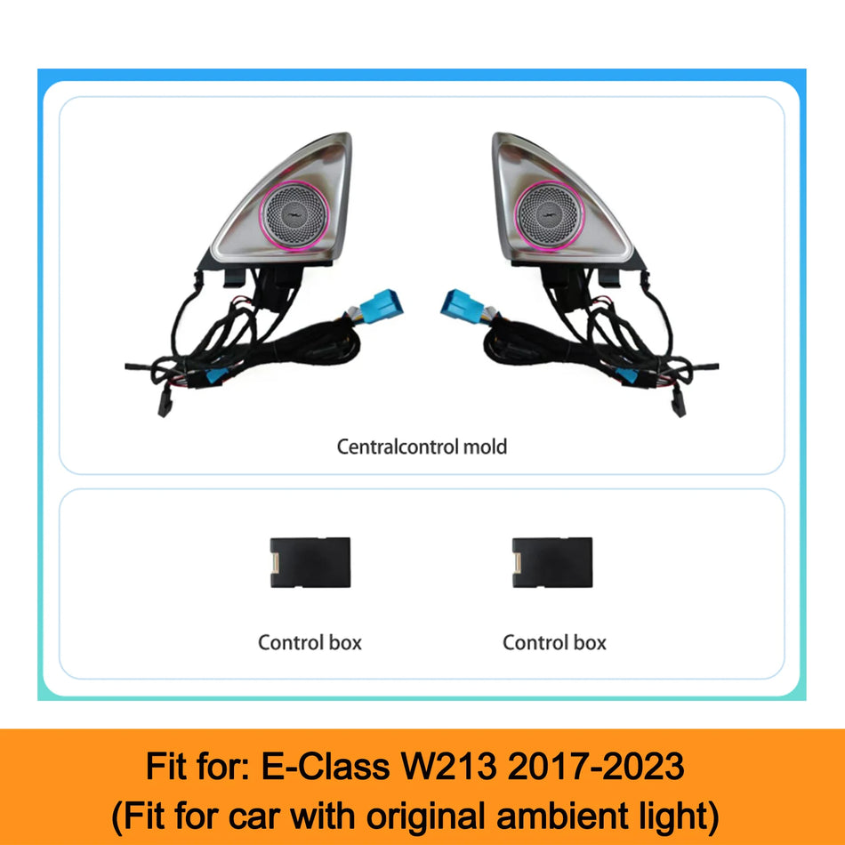 Difuzor Tweeter Rotativ Mercedes-Benz W213 cu 64 de Lumini Ambientale Colorate