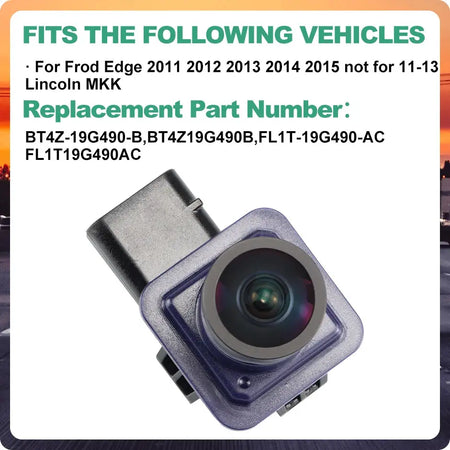 Backup Rear Camera For Ford Edge Lincoln MKX 2011-2015 by InterCyprus Trading Ltd