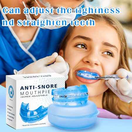 Anti Snoring Bruxism Mouth Guard - Adjustable Sleep Aid