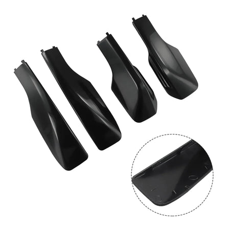 Roof Rail Roof Rack 4Pcs ABS &ndash; Durable ABS Construction