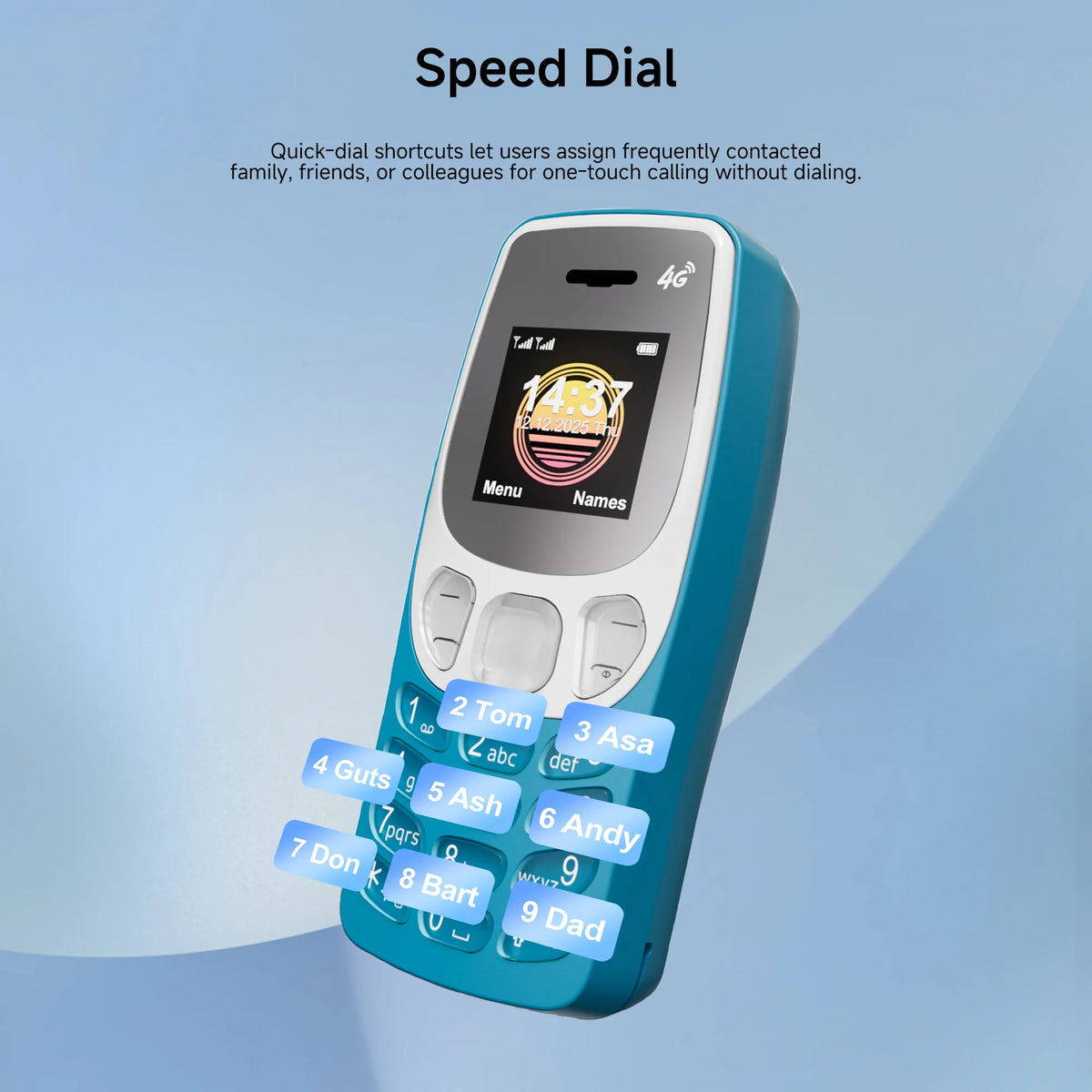 SERVO BM80 LTE 4G Mini Mobile Phone &ndash; Dual SIM Standby