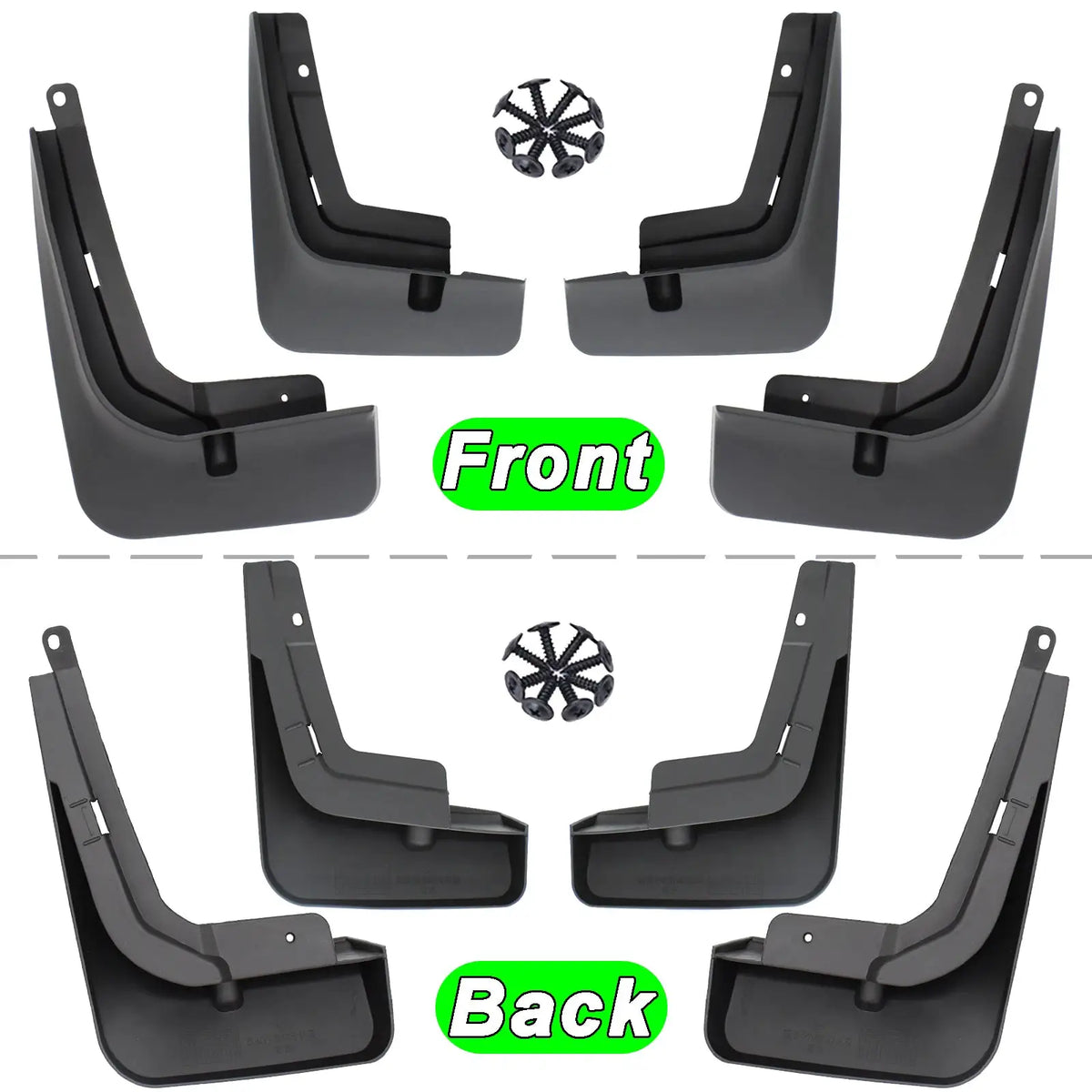 4Pcs/Set Splash Guards For Chery Tiggo 7 Pro 2020 2021 Mud Flaps Mudflaps Fender Mudguard Front Rear Car Accessories Parts Wheel by InterCyprus Trading Ltd