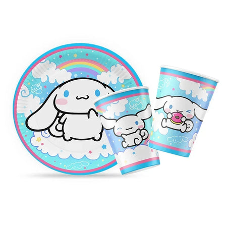 Cinnamoroll Kids Birthday Party Tableware Set