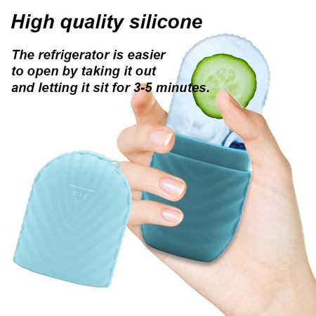 Silicone Ice Facial Beauty Applicator and Massage Tool