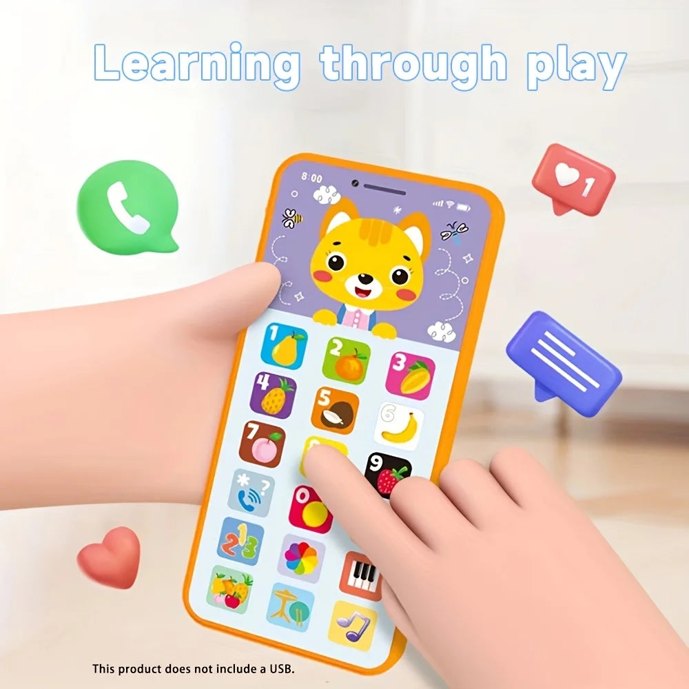 Children Simulation Phone Toy &ndash; Light And Sound Education