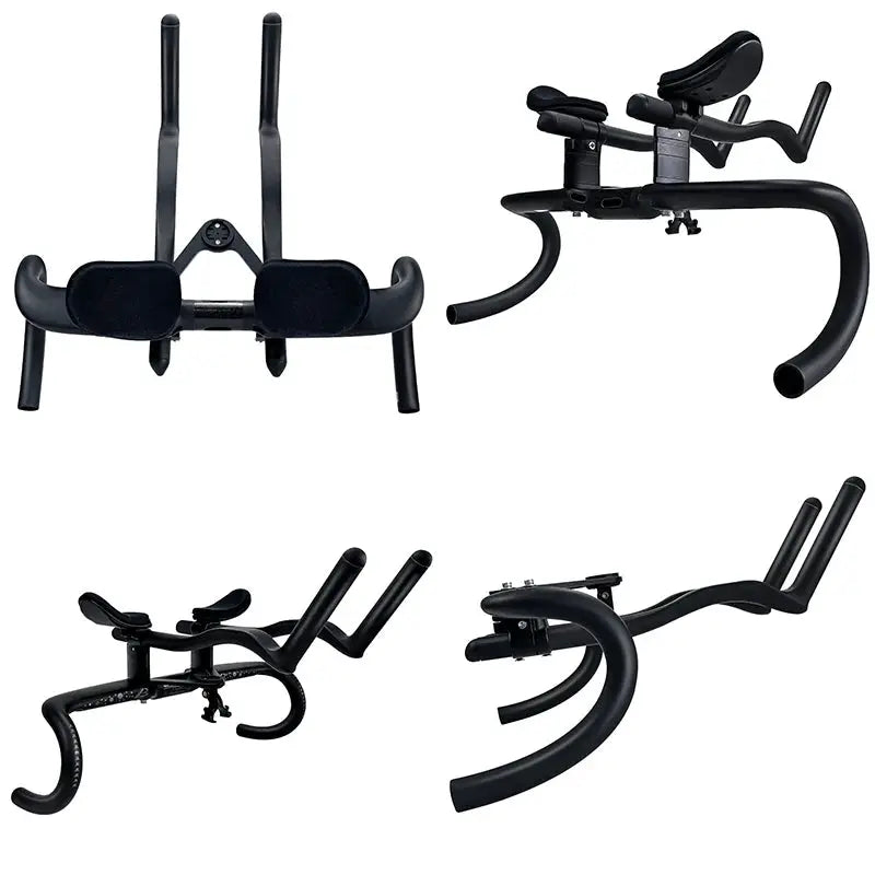 BALUGOE Fully Internal Wiring Road Bike Handlebar Carbon Professional Ironman Triathlon TT Rest Handlebar Bicycle Handle Bar by InterCyprus Trading Ltd