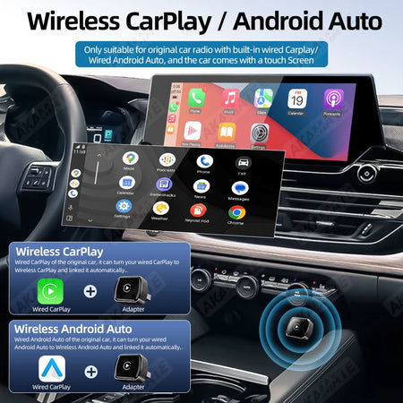 CarPlay Adapter Mini 2in1 Dongle &ndash; Wired To Wireless