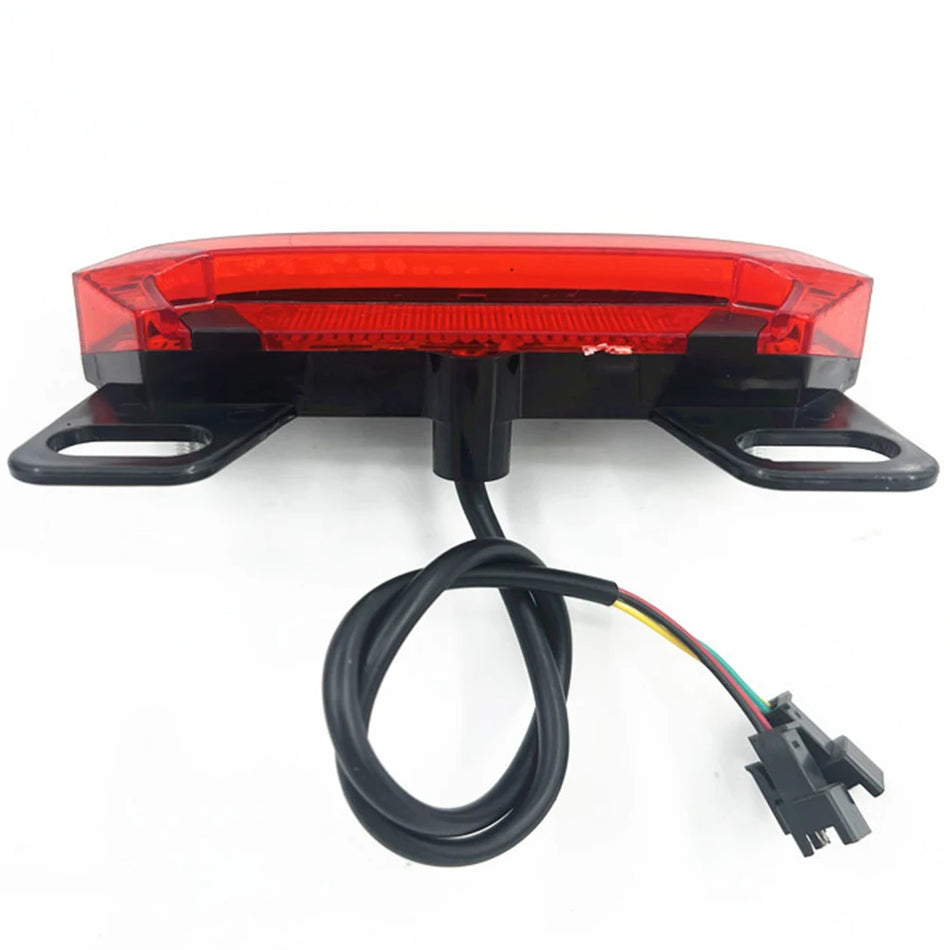 MOJOYCE E Bike Zadné Svetlo Vodotesné LED Bezpečnostné Varovanie