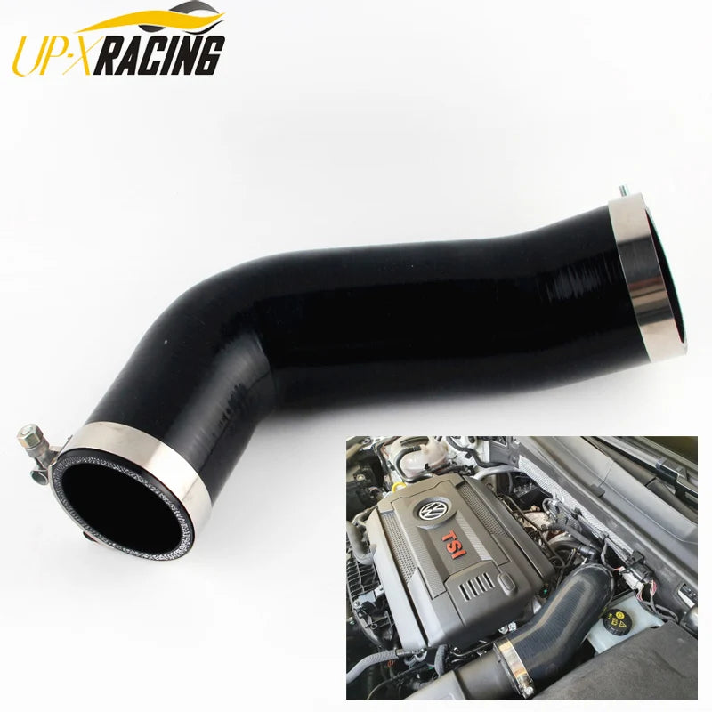 VW Golf MK7 R and Audi TT MK3 Silicone Turbo Inlet Elbow Tube Intake Hose 2.0T