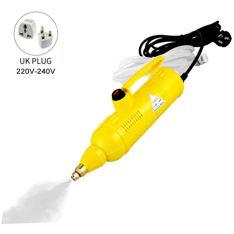 1800W High Pressure Steam Cleaner - Multi-Function Sterilizer &amp; Stain Remover 220V UK Plug