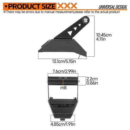 Modified Navigation Bracket for Honda Forza 350 &ndash; Multifunctional Mobile Expansion Solution