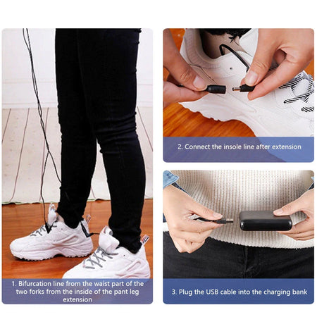 Winter USB Heated Insoles &ndash; Far Infrared Carbon Heating