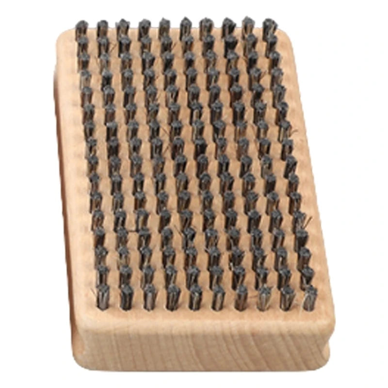 Brass Nylon Horsehair Ski Waxing Brush Handle &ndash; Easy to Use Snowboard horse hair