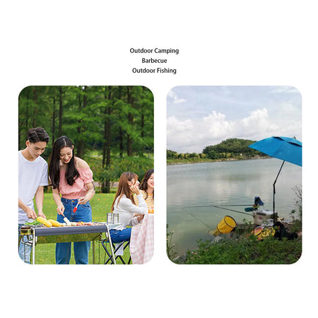 Camping Trash Can &ndash; Large 37.8L Capacity Foldable With Lid