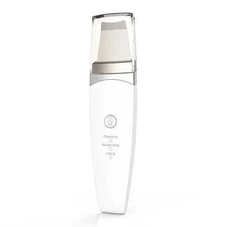 New Facial Ultrasonic Skin Scrubber Spatula &ndash; Deep Clean With Box
