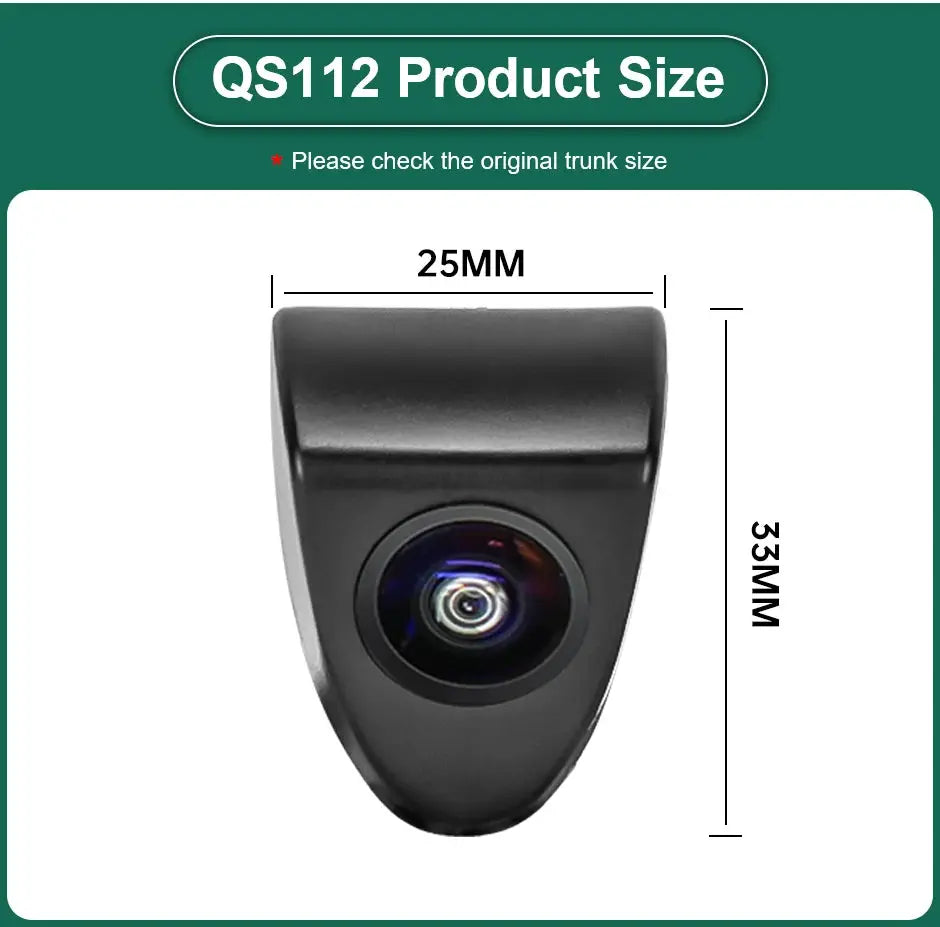 Front View Camera 1080P AHD With Logo For Toyota Camry Corolla by InterCyprus Trading Ltd