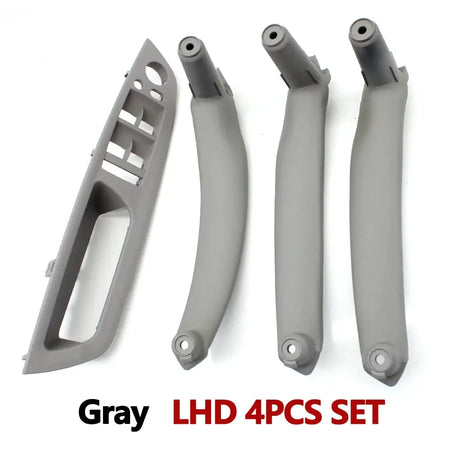 4PCS Set Car Front Driver Door Handle Armrest Cover Interior Door Pull Handle Panel Trim Cover For BMW X5 X6 E70 E71 2007-2013 by InterCyprus Trading Ltd