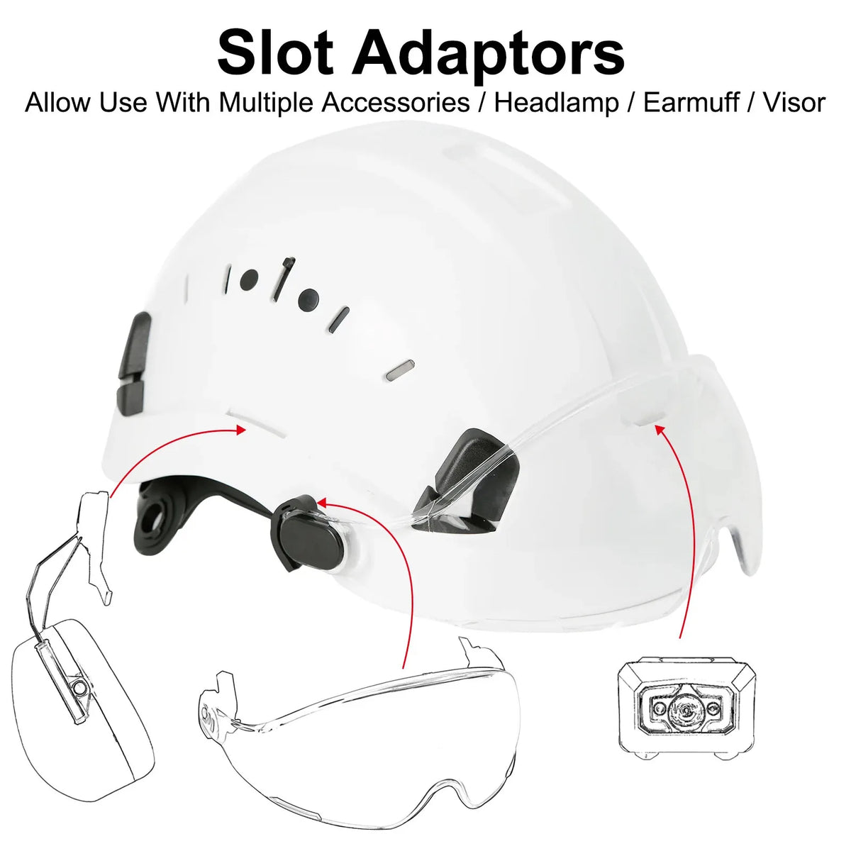 SF06 Construction Safety Helmet &ndash; CE ANSI Certified