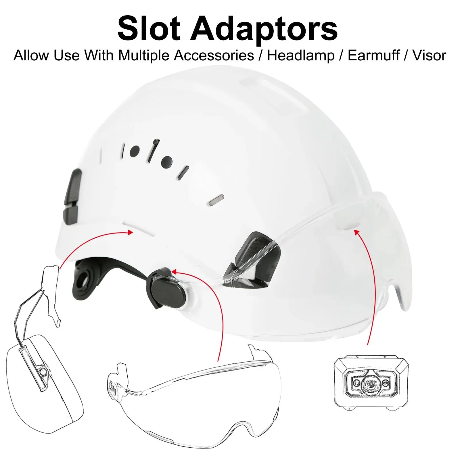SF06 Construction Safety Helmet &ndash; CE ANSI Certified